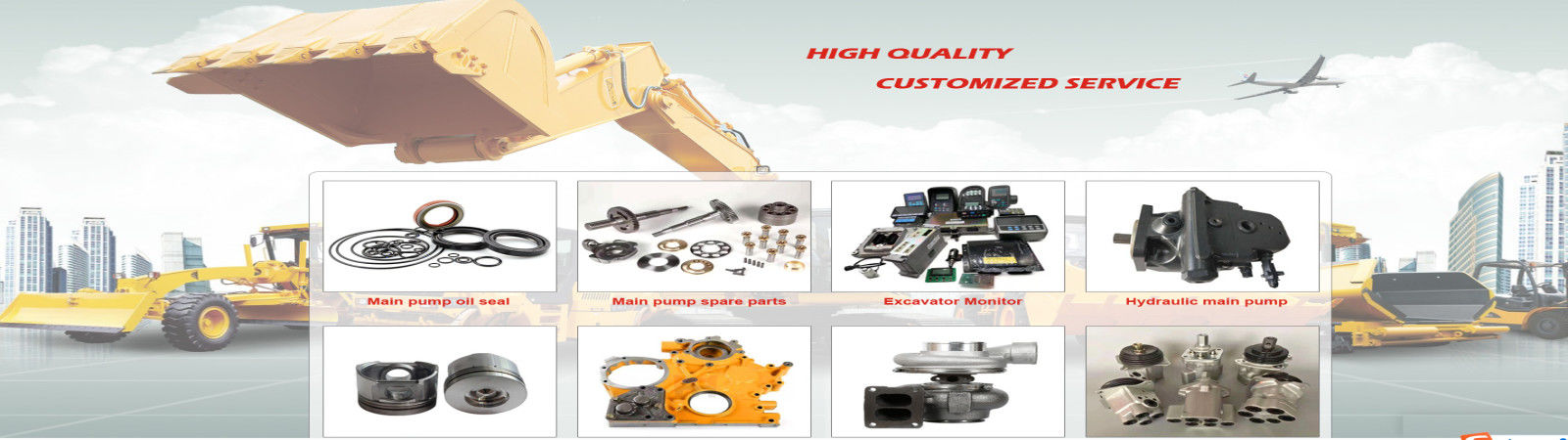 Excavatrice Hydraulic Parts