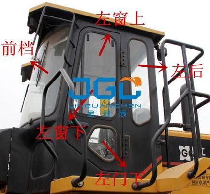 Pare-brise gauche et droit de chariot élévateur de fenêtre de Front Gear Rear Door And de chargeur de XG951-3 931-3