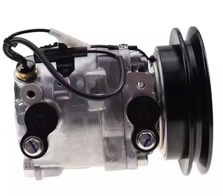 Compresseur de climatisation 447180-6430 pour excavateur SV06E Moteur 12V 108mm