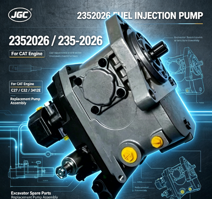 235-2026 Pièces de rechange pour excavatrice Pompes d'injection de carburant hydrauliques pour moteur CAT Caterpillar C27 C32 3412E