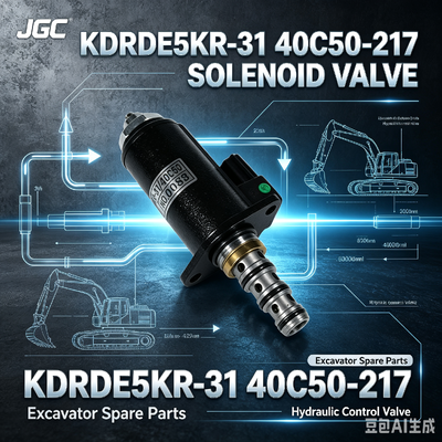 KDRDE5KR-31 40C50 -217 VANNE SOLÉNOÏDE Convient pour pièces de rechange d'excavatrice