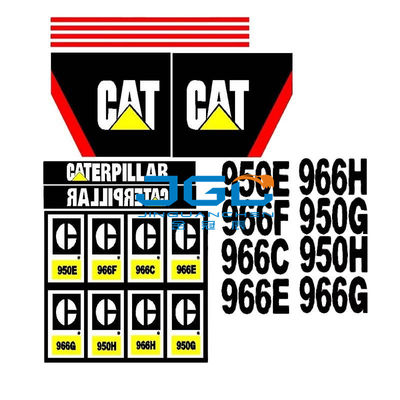 Contrôleur fait sur commande de Spare Parts 306 d'excavatrice d'autocollants