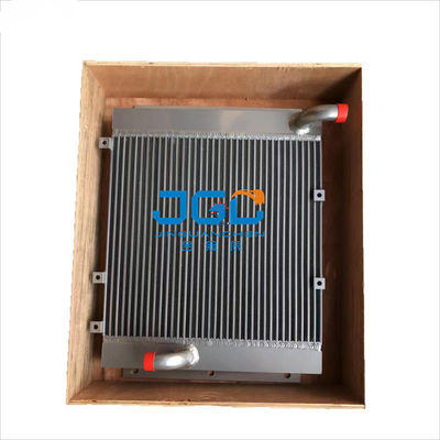 Refroidisseur en aluminium d'huile à moteur de Radiator HD512 d'excavatrice d'échangeur de chaleur d'aileron de plat