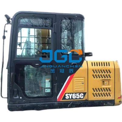 Excavatrice SY75C SY65C Engrenage avant Engrenage inférieur avant Porte de lucarne Déflecteur arrière inférieur Verre trempé gauche