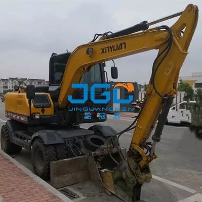 XYB75W-9 XYB75W-8T Excavatrice Verre Cabine Avant Porte Coulissante Inférieure Sur Le Côté Arrière Du Bras Droit En Verre Trempé