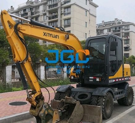 XYB75W-9 XYB75W-8T Excavatrice Verre Cabine Avant Porte Coulissante Inférieure Sur Le Côté Arrière Du Bras Droit En Verre Trempé
