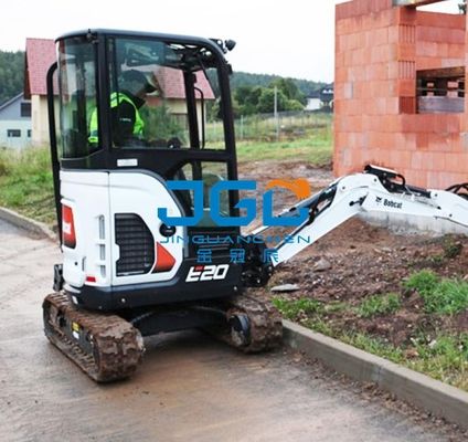 E20 Excavatrice En Verre Avant Porte Inférieure Pousser Vers Le Haut Et Vers Le Bas Fenêtre Crochet De Vitesse Arrière Machine Verre Trempé