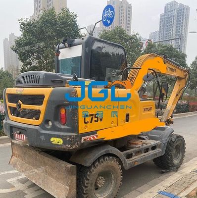 Excavatrice Glass C75W Cab Front Gear Glass Car Door And Window Back Whole Vehicle Tremped Glass