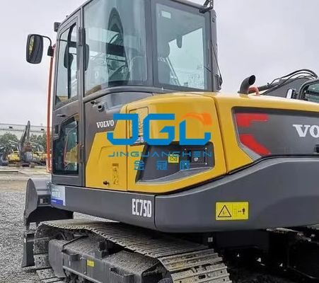 EC75D Excavatrice Verre Avant Supérieur Et Inférieur Gauche Porte Pousser Pare-Brise Arrière Droit Grand Puits De Lumière