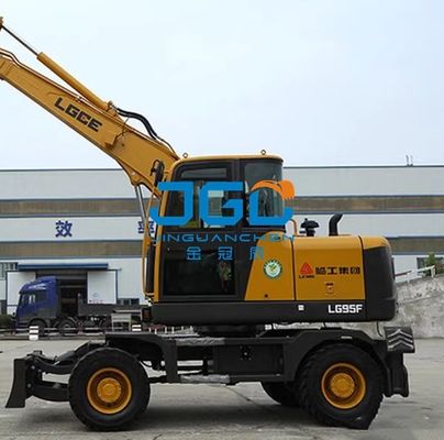 Excavatrice 95F 75F Amortisseur avant Fenêtre coulissante Amortisseur arrière Porte Bras inférieur droit Puits de lumière Verre trempé