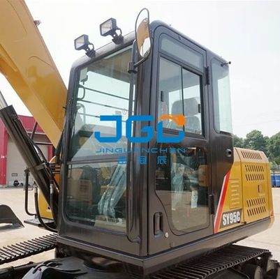 75C 95C 75Pro Excavatrice Pare-brise avant Fenêtre coulissante Arrière Côté flexion Arrière Puits de lumière Verre supérieur
