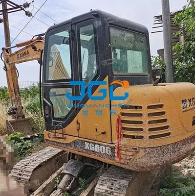 806 excavatrice porte inférieure avant engrenage arrière droite pousser et tirer le verre trempé de lucarne