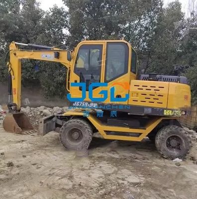 Verre d'excavatrice JG75S-9 95Z Pare-brise avant Portes supérieures et inférieures Bras arrière droit Verre de lucarne