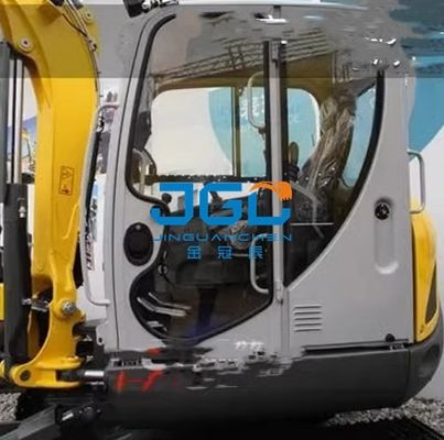 Excavatrice Z38 50 60 Vitre coulissante arrière supérieure et inférieure gauche en verre trempé