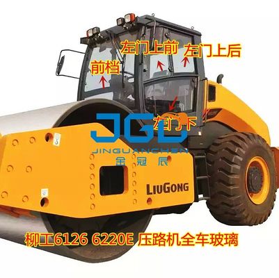 Route Roller LG6126 6220E 6122E Porte de roulement avant Porte de roulement arrière basse Porte de roulement arrière verre trempé
