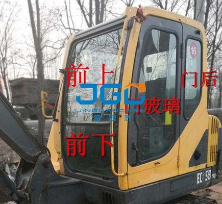 Pare-brise gauche et droit de Front Rear Stop Door Glass d'excavatrice d'EC55B