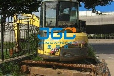 YM55 excavatrice Front And Rear Windshield, portes gauches et droites et Windows