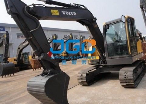 EC80D Excavateur engrenages avant et arrière fenêtres gauche et droite et pare-brise haut et bas