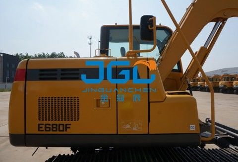 E680F 675F Excavateur Ventilateur avant et arrière Ventilateur gauche et droit