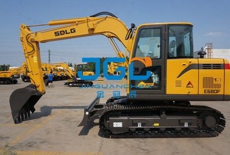 E680F 675F Excavateur Ventilateur avant et arrière Ventilateur gauche et droit