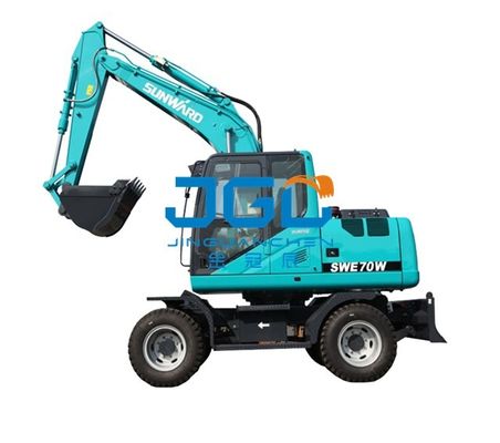 SWE70W 150W 220W Excavateur avant équipement arrière écran gauche et droite portes, pare-brise supérieur et inférieur