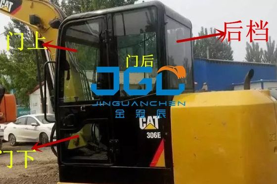 305.5E 306D Excavateur avant et arrière engrenages gauche et droite portes et fenêtres pare-brise