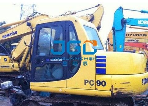 PC90 Excavateur arrêt avant arrêt arrière fenêtres gauche et droite et pare-brise supérieur et inférieur