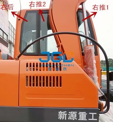 Excavatrice Glass Doors And Windows Front And Rear Skylight Windshield gauche et droit de XY75W-9T 85W-8T