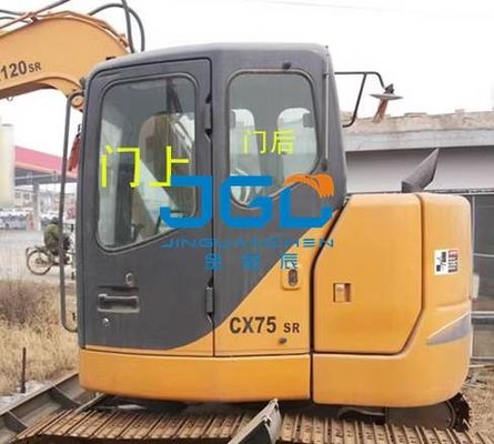 Pare-brise gauche et droit de Glass Doors And Windows Front And Rear Large Arm de l'excavatrice CX75