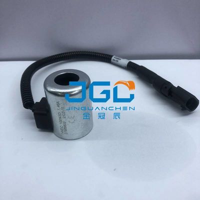 Bobine pilote de valve de Safety Lock Solenoid 12v 24v pour l'excavatrice Accessory 1019 de XE135 XE150 XE215 XE245 XE305