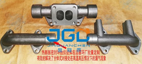 C9 E336D Manifold d'échappement du moteur Pour 203-7775 2037775 Manifold d'échappement
