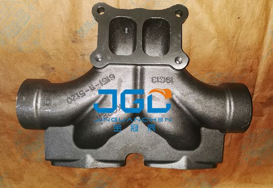 Système d'échappement des excavateurs en acier inoxydable de qualité supérieure Manifold d'échappement 6151-11-5120
