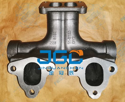 Pour PC400-6, le manifold d'échappement du moteur de la pelle 6151-11-5110