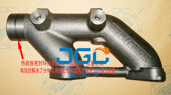Parties de moteur diesel PC350-8 Manifold d'échappement