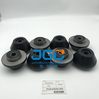 Montage du moteur Systèmes de moteur Pièces de montage coussin de caoutchouc Pieds pare-chocs Pour PC120-6 4D120 PC138US Excavato