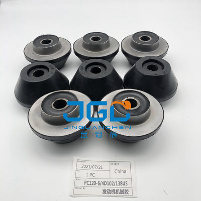 Montage du moteur Systèmes de moteur Pièces de montage coussin de caoutchouc Pieds pare-chocs Pour PC120-6 4D120 PC138US Excavato