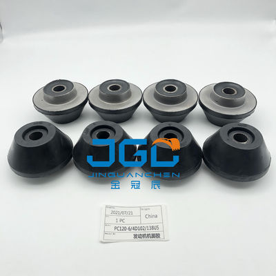 Montage en caoutchouc pour moteur de pelle pour moteur Komatsu PC200-1 PC200-2