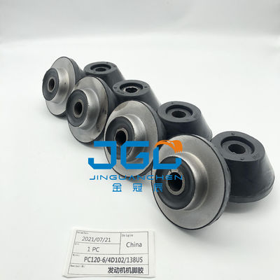 Montage en caoutchouc pour moteur de pelle pour moteur Komatsu PC200-1 PC200-2