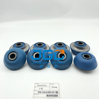 Moteurs de haute qualité, montures en caoutchouc multiples, pièces de pièces de pelles, coussin moteur pour PC60-7 PC120-6 4D95 PC130-7