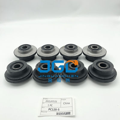 Fourniture de montures en caoutchouc multiples pour moteur, pièces de pièces pour excavatrice, coussin moteur pour PC120-5