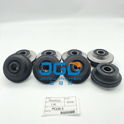 Fourniture de montures en caoutchouc multiples pour moteur, pièces de pièces pour excavatrice, coussin moteur pour PC120-5