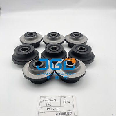 Fourniture de montures en caoutchouc multiples pour moteur, pièces de pièces pour excavatrice, coussin moteur pour PC120-5