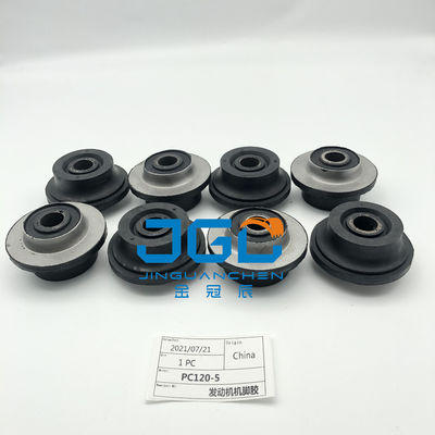 Fourniture de montures en caoutchouc multiples pour moteur, pièces de pièces pour excavatrice, coussin moteur pour PC120-5