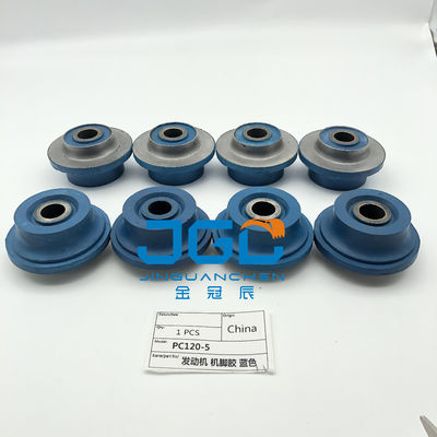 Fourniture de montures en caoutchouc multiples pour moteur, pièces de pièces pour excavatrice, coussin moteur pour PC120-5