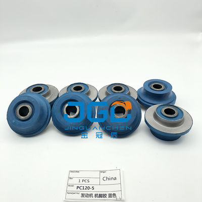 Fourniture de montures en caoutchouc multiples pour moteur, pièces de pièces pour excavatrice, coussin moteur pour PC120-5