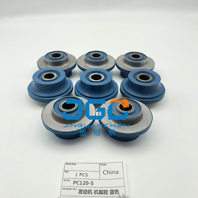 Fourniture de montures en caoutchouc multiples pour moteur, pièces de pièces pour excavatrice, coussin moteur pour PC120-5