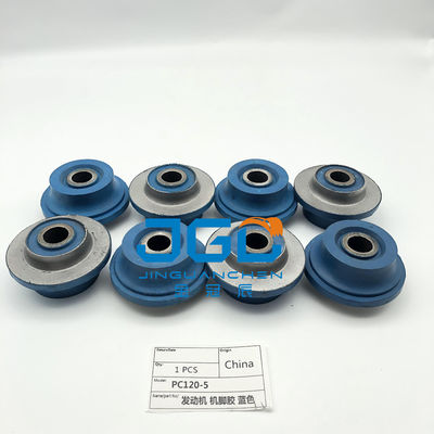 Fourniture de montures en caoutchouc multiples pour moteur, pièces de pièces pour excavatrice, coussin moteur pour PC120-5