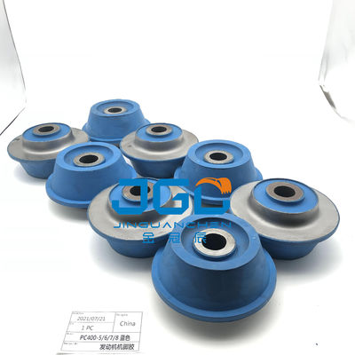 Fourniture de plusieurs types/tailles de supports en caoutchouc flexible pour moteur pièces de pièces d'excavatrice coussin moteur pour PC400-5-6-7-8