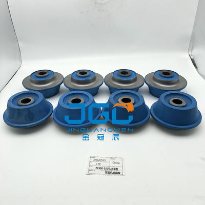 Fourniture de plusieurs types/tailles de supports en caoutchouc flexible pour moteur pièces de pièces d'excavatrice coussin moteur pour PC400-5-6-7-8