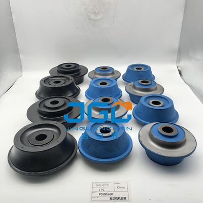 Montures en caoutchouc multiples moteur pièces d'excavatrice coussin moteur pour PC600 650